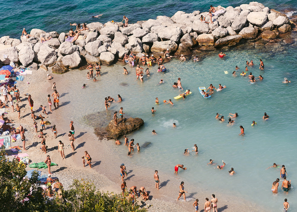 Swimmers, Capri, Italy