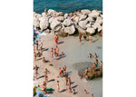 Swimmers, Capri, Italy Vertical