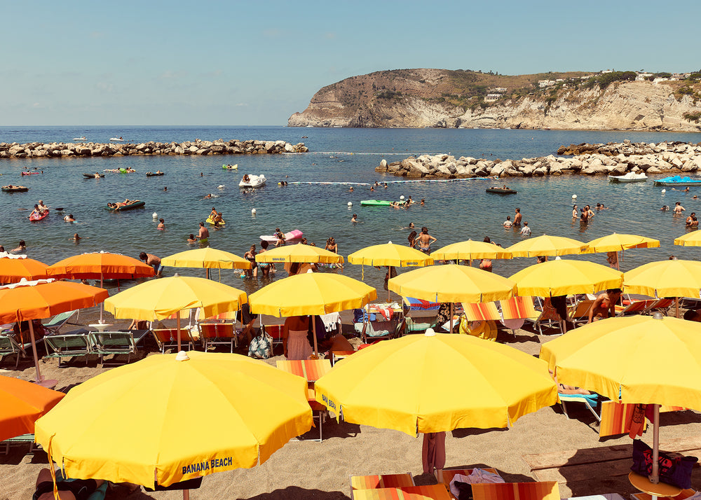 Umbrellas of Ischia, Italy 2
